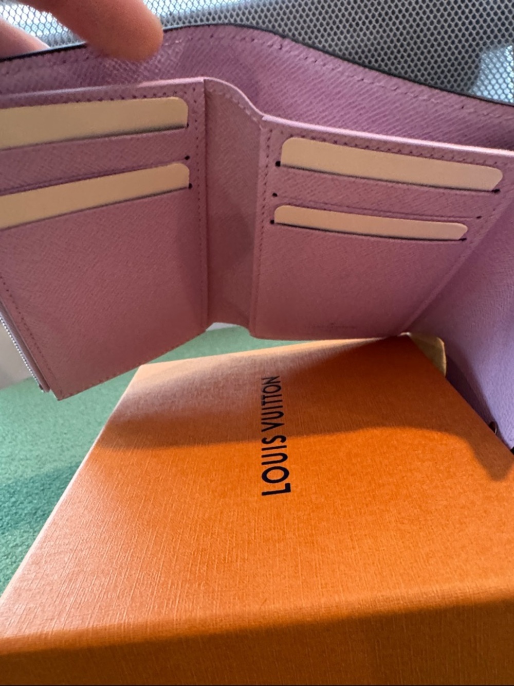 Louis Vuitton Tropical Epi Leather Striped Compact Wallet - Picture 8 of 8